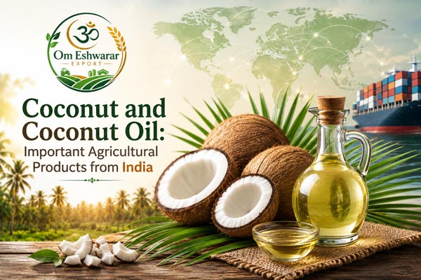 Coconut and Coconut Oil: Important Agricultural Products from India
