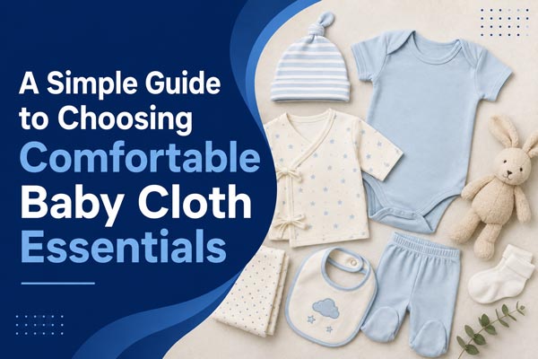 A Simple Guide to Choosing Comfortable Baby Cloth Essentials
