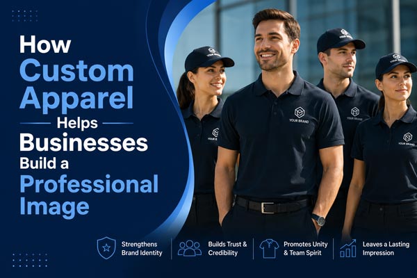 How Custom Apparel Helps Businesses Build a Professional Image