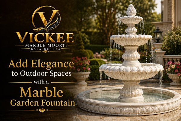 Add Elegance to Outdoor Spaces with a Marble Garden Fountain