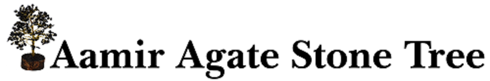 Aamir Agate Stone Tree Logo