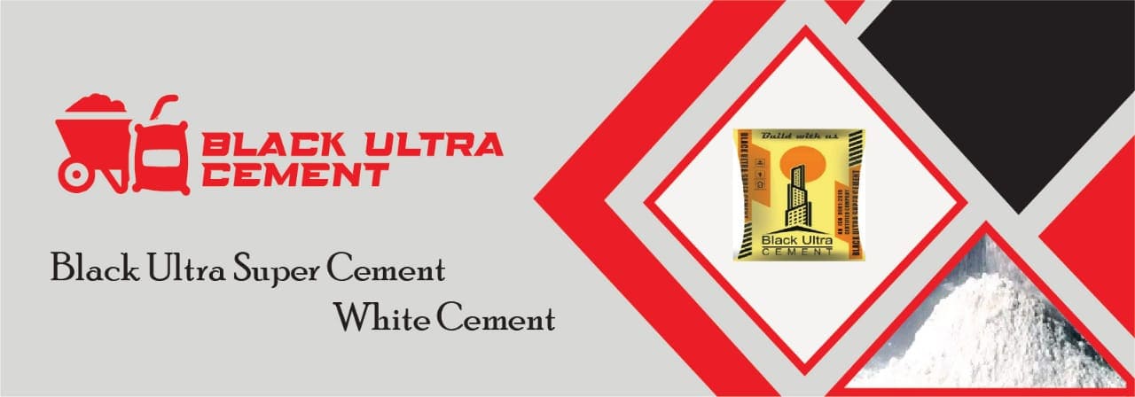 Black Ultra Cement Banner