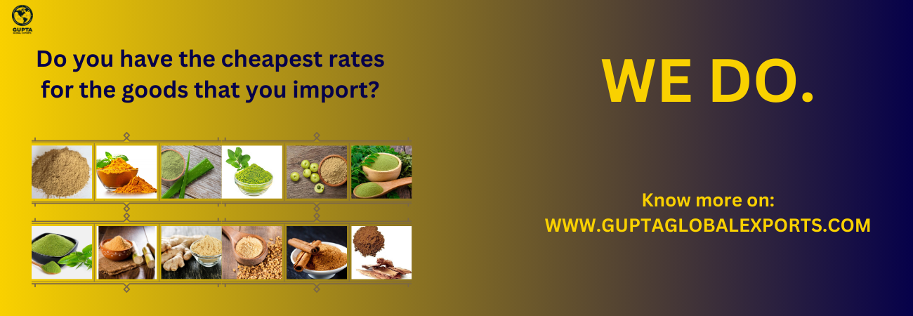 Gupta Global Exports Banner