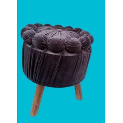 Wooden Puff Stool