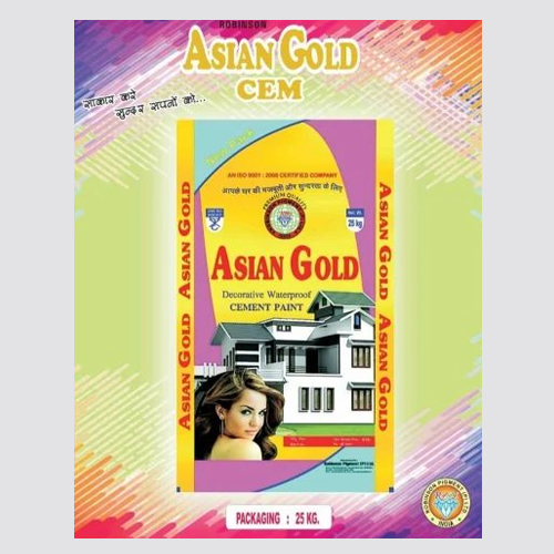 Asian Gold Decorative Water Cement Paint