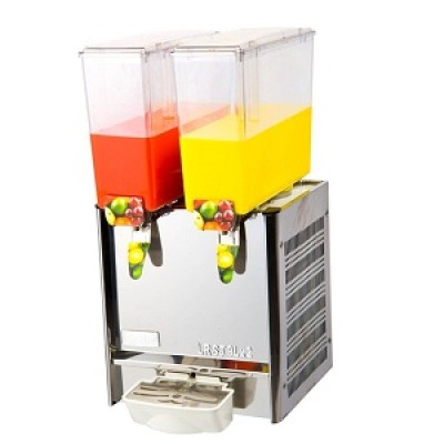Juice Dispenser Refregerated Two Jar