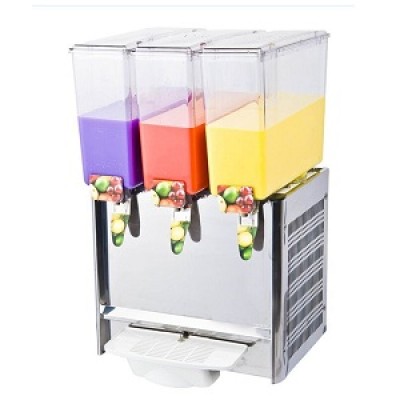 Juice Dispenser Refrigerated Three Jar