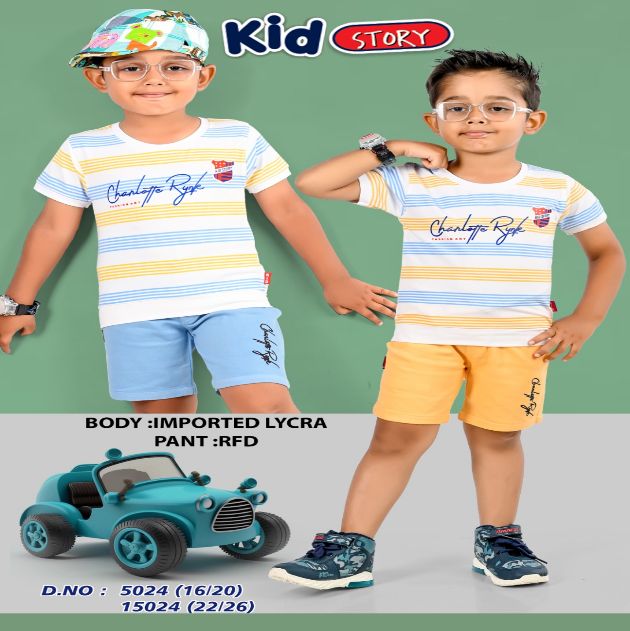 Kids Cotton Printed T Shi..