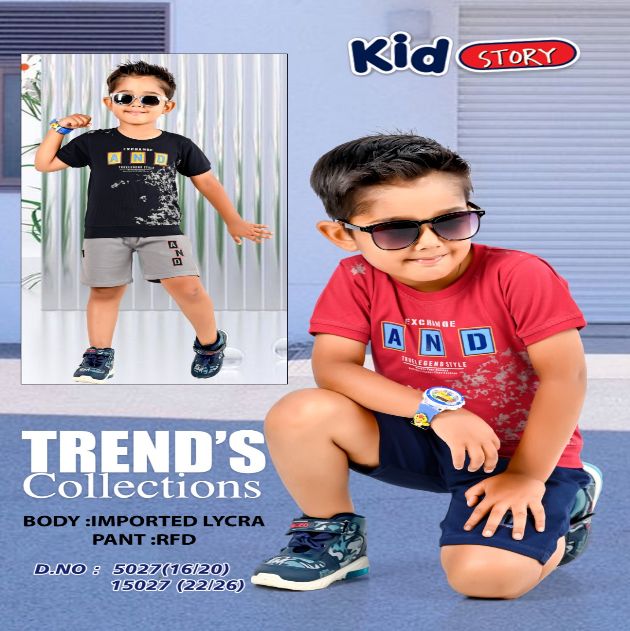 Kids Printed Baba Suit