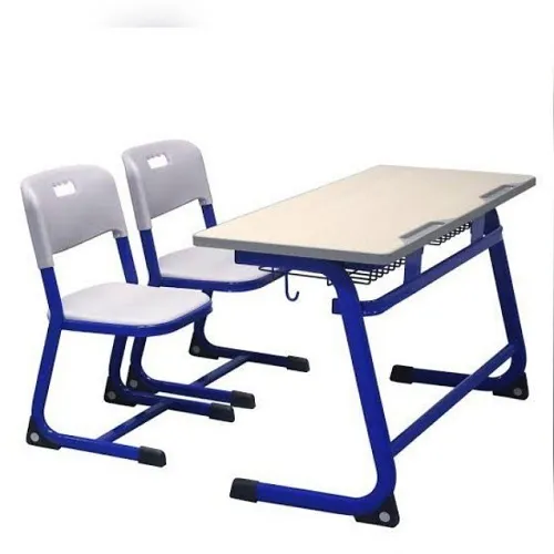 Two seater classroom desk..