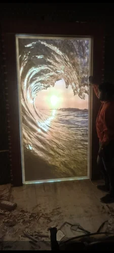 Rectangle Corian 3D Wall ..
