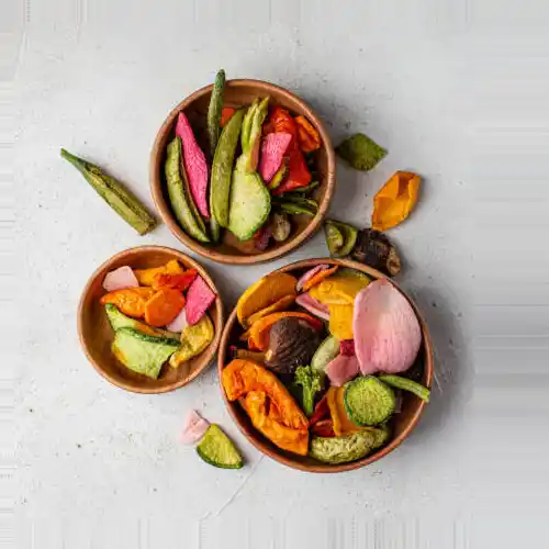 Dehydrate vegetable flakes