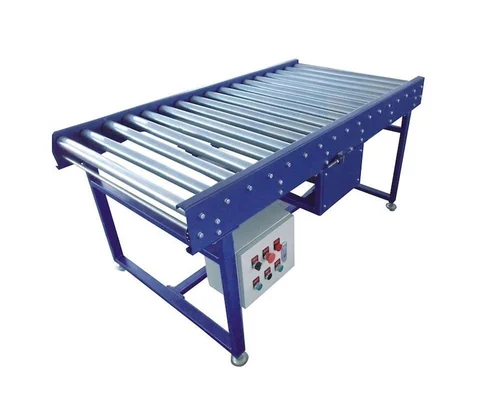 Mild Steel Roller Belt Conveyer Mild Steel Roller Belt Conveyer