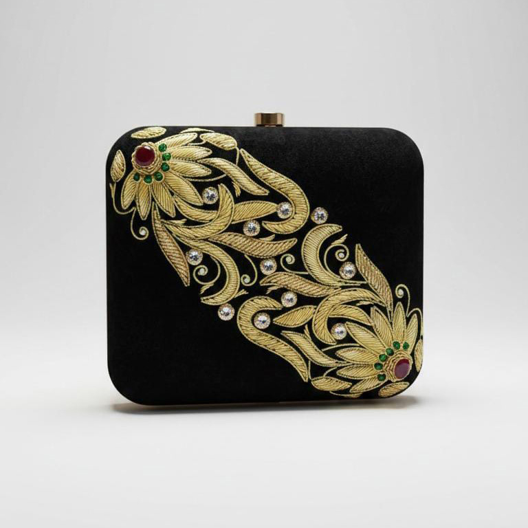 Black and Gold Clutch