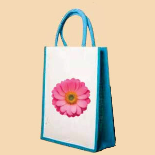 White Jute Bag