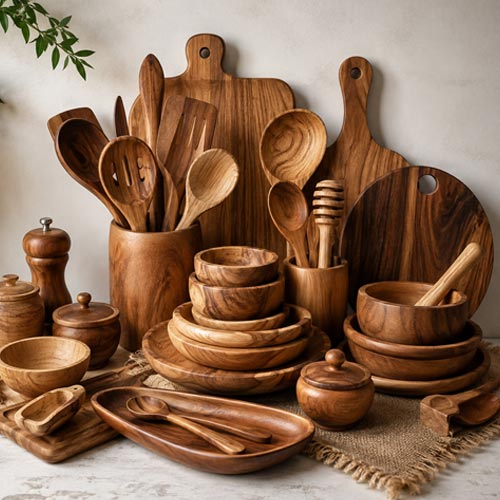 Wooden Kitchen Ware