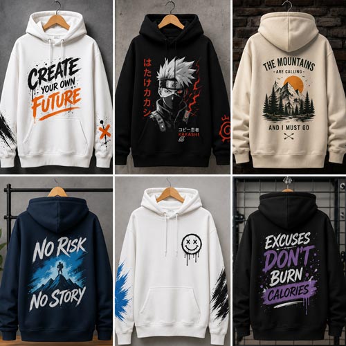 Custom Printed Hoodies