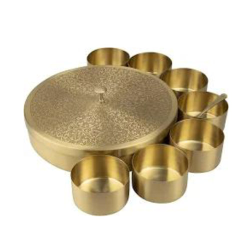 Brass Masala Box