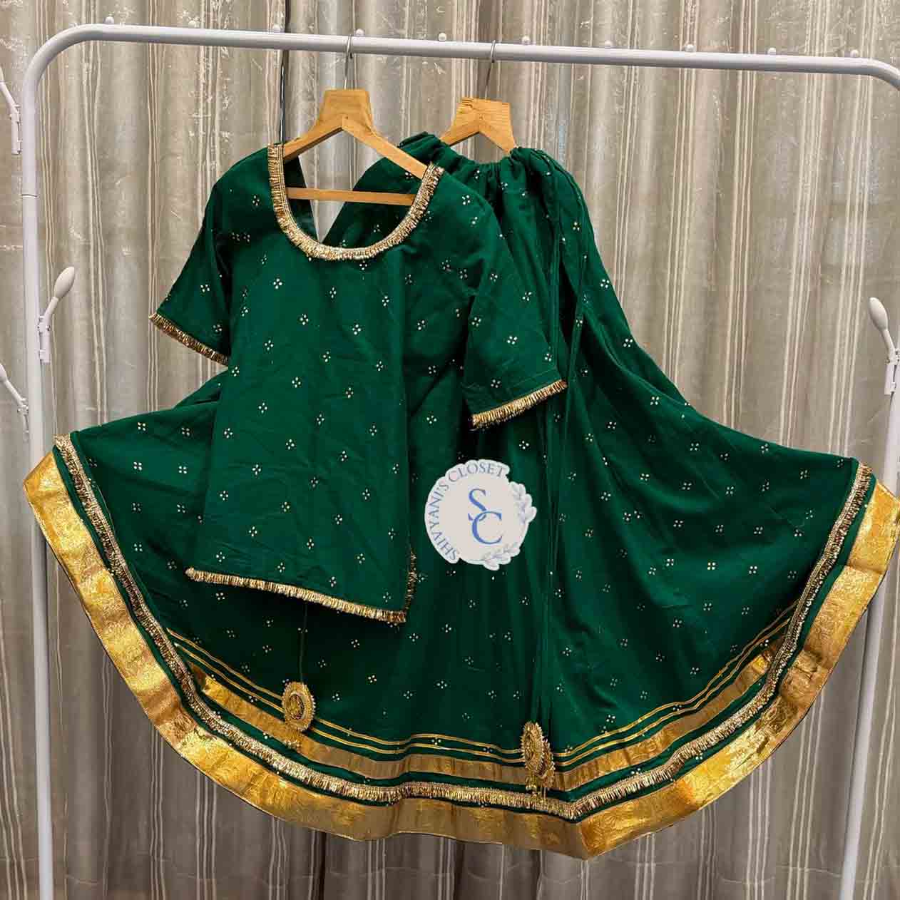 Emerald Grace Lehenga