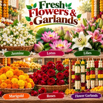 Fresh Flowers & Garlands