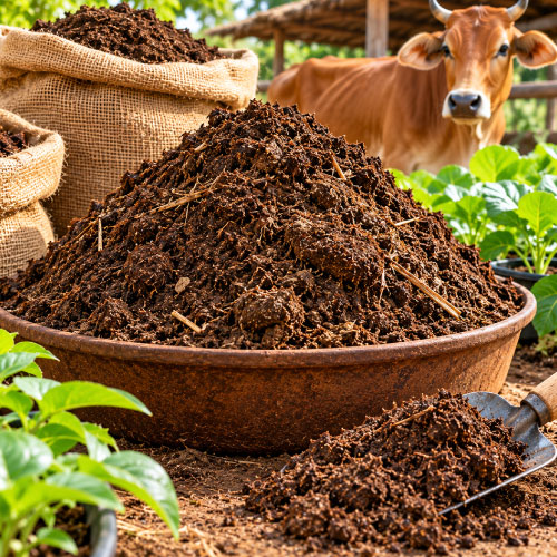 Cow Manure (Cow Dung Compost)